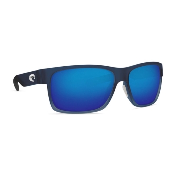 Очки поляризационные COSTA DEL MAR Half Moon 580P р. L цв. Bahama Blue Fade цв. ст. Blue Mirror в интернет магазине Rybaki.ru