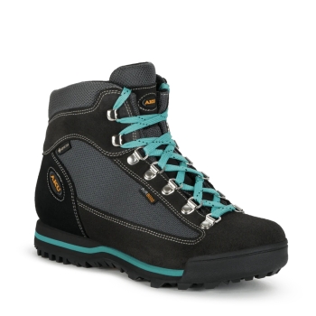 Ботинки треккинговые AKU WS Ultra Light Micro GTX цвет Anthracite / Mint