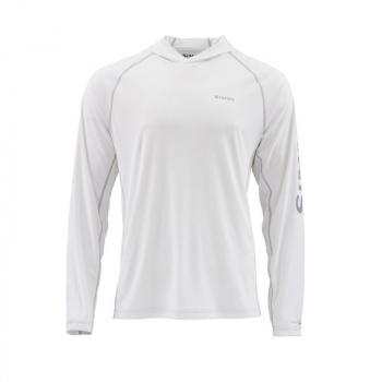 Термокофта SIMMS SolarFlex Hoody Print цвет White