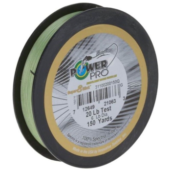 Плетенка POWER PRO Super8Slick 135 м цв. зеленый 0,13 мм 8 кг в интернет магазине Rybaki.ru