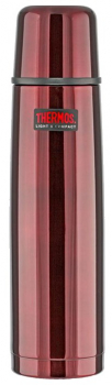 Термос THERMOS FBB 1000BC со стальной колбой 1 л цв. Min. Red (тепло/холод 24 ч)