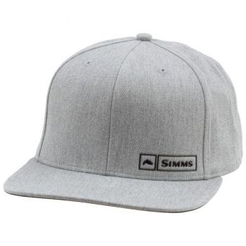 Кепка SIMMS Trout Logo Lockup Cap цвет Heather Grey