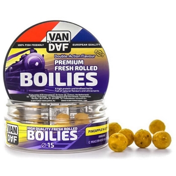 Бойл VAN DAF Pineapple N-Butyric Ананас 15 мм цв. желтый 100 гр. в интернет магазине Rybaki.ru