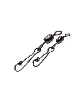 Вертлюг с карабином OWNER 52567 Hooked Snap Swivel № 14 (9 шт.)