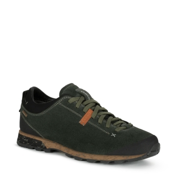 Кроссовки треккинговые AKU Bellamont III Suede GTX цвет Dark Green / Beige