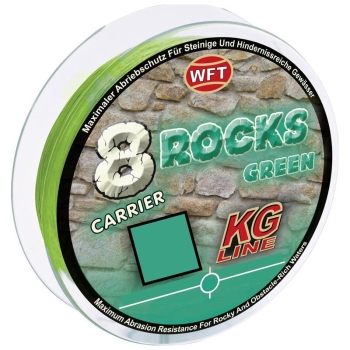 Плетенка WFT 8 Rocks 150 м цв. green 0,12 мм в интернет магазине Rybaki.ru