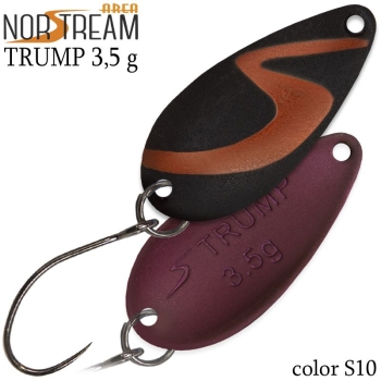 Блесна колеблющаяся NORSTREAM TRUMP 3,5 г код цв. S10 в интернет магазине Rybaki.ru