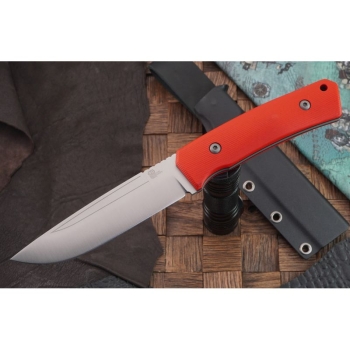 Нож OWL KNIFE Barn сталь Cromax рукоять G10 Красная в интернет магазине Rybaki.ru