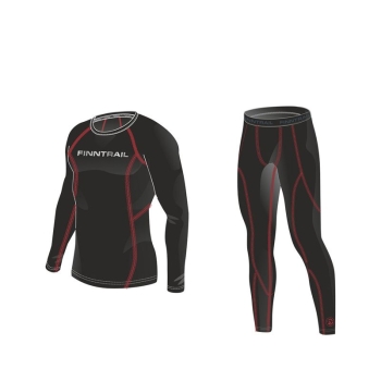 Комплект термобелья FINNTRAIL Thermo-S 6304 цвет черный