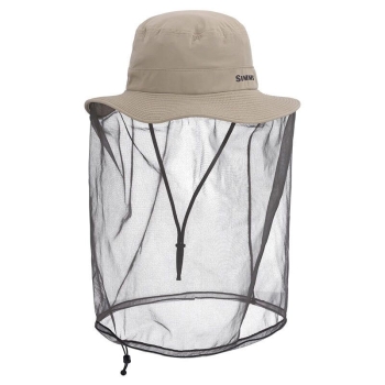 Шляпа SIMMS Bugstopper Net Sombrero цвет Stone в интернет магазине Rybaki.ru
