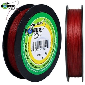 Плетенка POWER PRO 92 м цв. Красный 0,06 мм в интернет магазине Rybaki.ru