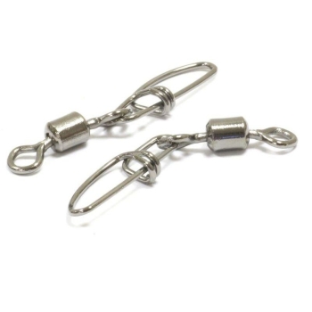 Вертлюг с карабином SELECT SF0036 № 10 (10 шт.) в интернет магазине Rybaki.ru