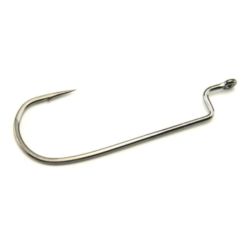 Крючок офсетный METSUI Offset Round Worm цв. bln № 5/0 (6 шт.) в интернет магазине Rybaki.ru