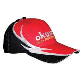 Кепка OKUMA Red Cotton Cap with fire pattern