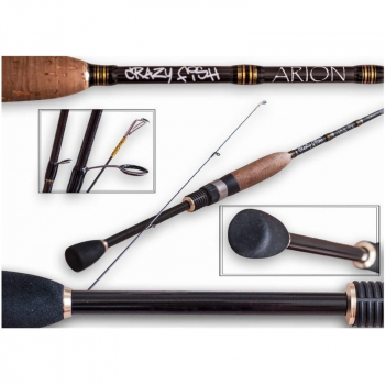 Спиннинг CRAZY FISH Arion ASR702ULS тест 0,7 - 5 г в интернет магазине Rybaki.ru