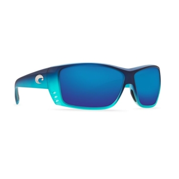 Очки поляризационные COSTA DEL MAR Cat Cay 580P р. L цв. Matte Caribbean Fade цв. ст. Blue Mirror в интернет магазине Rybaki.ru