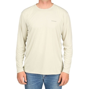 Термокофта SIMMS Solar Tech Tee цвет Stonefly Sand