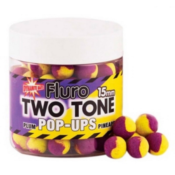 Бойл плавающий DYNAMITE BAITS 15 мм Plum & Pineapple Two Tone в интернет магазине Rybaki.ru