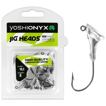 Джиг-Головка YOSHI ONYX Jig Bros «Стоящий на дне» 10,5 гр., кр. Eagle Claw (8 шт.) в интернет магазине Rybaki.ru