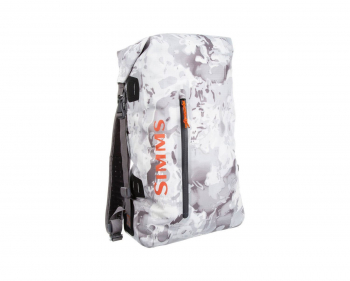Герморюкзак SIMMS Dry Creek Simple Pack 25 цвет Cloud Camo Grey в интернет магазине Rybaki.ru