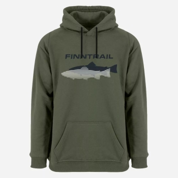 Толстовка FINNTRAIL Shadow Fish цвет Khaki