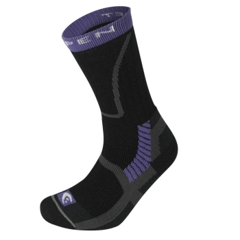 Носки LORPEN T3MWE T3 Women Midweight Hiker Eco цвет black / purple в интернет магазине Rybaki.ru