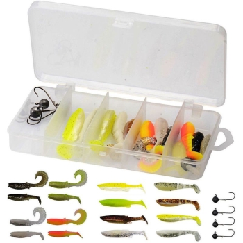 Набор приманок SAVAGE GEAR Perch Pro kit р. M (20 шт.) р. M