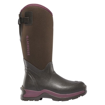 Сапоги LACROSSE Women's Alpha Thermal 14" 7.0MM цвет Chocolate / Plum