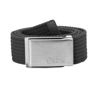 Ремень FJALLRAVEN Merano Canvas Belt цвет Dark Grey