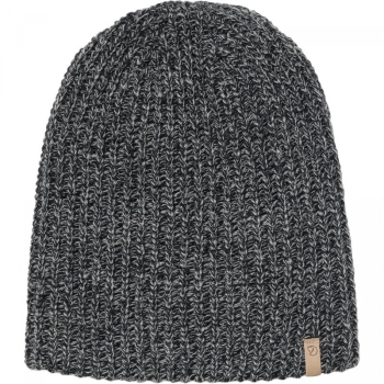 Шапка FJALLRAVEN Ovik Melange Beanie цвет 550 Black