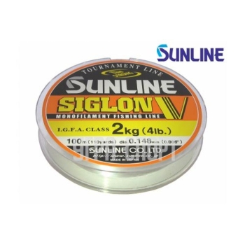 Леска SUNLINE Siglon V 100 м цв. прозрачный 0,37 мм в интернет магазине Rybaki.ru
