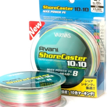 Плетенка VARIVAS Avani Shore Caster Max Power 10X10 PEx8 200 м цв. Белый # 0,6 в интернет магазине Rybaki.ru