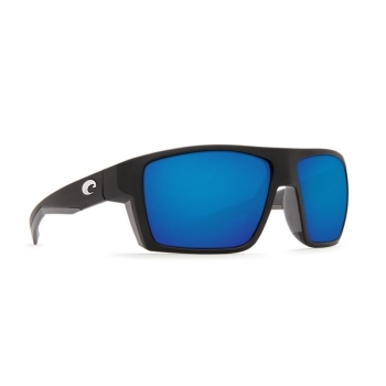 Очки поляризационные COSTA DEL MAR Bloke W580 р. XL цв. Matte Black + Matte Gray цв. ст. Blue Mirror Glass в интернет магазине Rybaki.ru