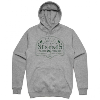 Толстовка SIMMS Big Sky Hoodie цвет Grey Heather