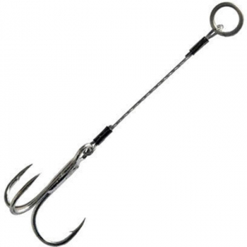 Крючок тройной DECOY WA-21 Wire Treble Assist № M (6 шт.) в интернет магазине Rybaki.ru