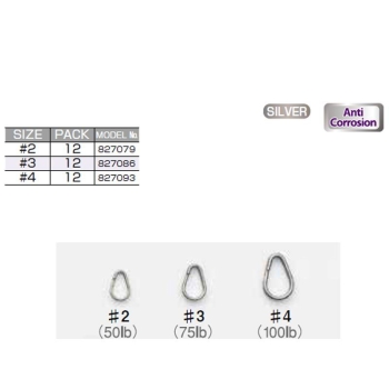 Кольцо заводное DECOY R-10 Egg Ring № 4 в интернет магазине Rybaki.ru