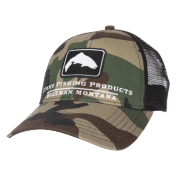 Кепка SIMMS Trout Icon Trucker цвет CX Woodland Camo