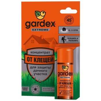 Концентрат GARDEX Extreme для защиты дачного участка от клещей в интернет магазине Rybaki.ru