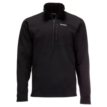 Пуловер SIMMS Thermal 1/4 Zip Top цвет Dark Stone в интернет магазине Rybaki.ru