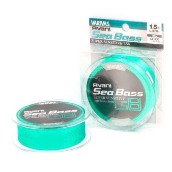 Плетенка VARIVAS Avani Sea Bass Super Sensitive LS8 150 м цв. Мятный # 2 в интернет магазине Rybaki.ru