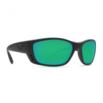 Очки поляризационные COSTA DEL MAR Fisch 580P р. XL цв. Blackout цв. ст. Green Mirror в интернет магазине Rybaki.ru
