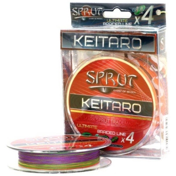 Плетенка SPRUT Keitaro Ultimate Braided Line x4 140 м 0,12 мм 9,1 кг в интернет магазине Rybaki.ru
