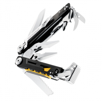 Мультитул LEATHERMAN Signal цв. Черно-желтый в нейлоновом чехле в интернет магазине Rybaki.ru