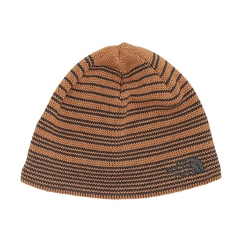 Шапка THE NORTH FACE Bones Recycled Beanie цв. cedar brown / asphalt grey в интернет магазине Rybaki.ru