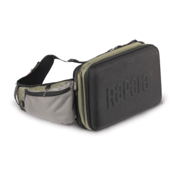 Сумка нагрудная RAPALA Sling Bag цвет Зеленый/ Черный в интернет магазине Rybaki.ru