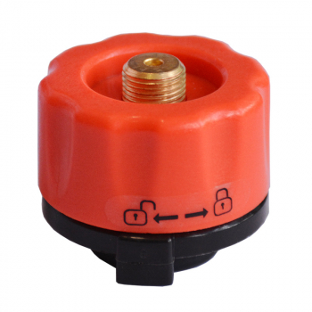 Адаптер FIRE-MAPLE Anaconda Adaptor переходник под цанговый баллон цв. Красный в интернет магазине Rybaki.ru