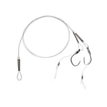 Поводок краповый ZETTECH комбинированный 100% Fluoro (3 шт.) (№ 8, дл. 25 см, нагр. 10 кг) в интернет магазине Rybaki.ru