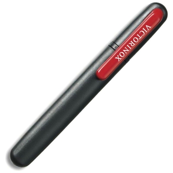 Точилка VICTORINOX Dual-Knife для перочинных ножей 14 см, цв. черный/красный, блистер в интернет магазине Rybaki.ru
