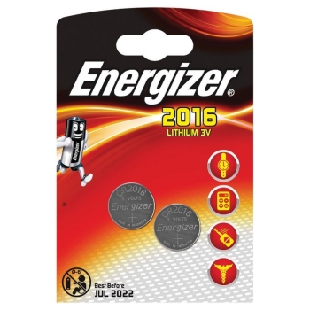Батарейка ENERGIZER Miniatures Lithium CR2016 FSB 2 в интернет магазине Rybaki.ru