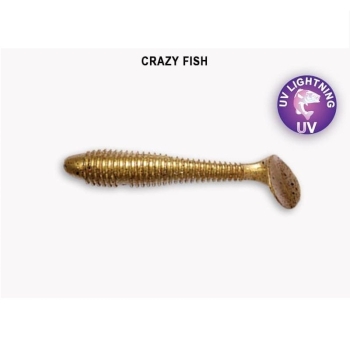 Виброхвост CRAZY FISH Vibro Fat 4
